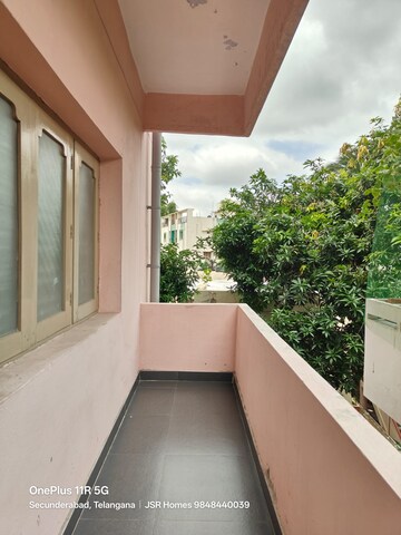 Balcony in 3 BHK Apartment at Sai Plaza West Marredpally, West Marredpally – for Rent