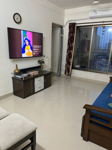 Living Room in 2 BHK Apartment at Hubtown Greenwoods, Vartak Nagar – for Sale