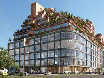 Office Space – Exterior View View at Vastrapur - for Sale