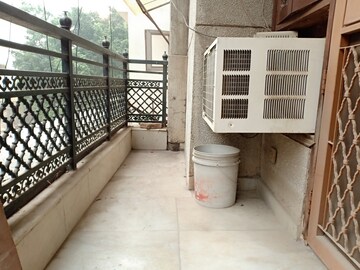 Balcony in 3 BHK Apartment at Shivalik Colony – for Rent