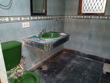 Bathroom in 3 BHK Apartment at Shivalik Colony – for Rent