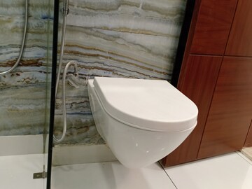 Bathroom in 3 BHK Apartment at Defence Colony – for Rent
