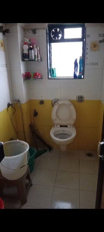 Bathroom in 1 RK Apartment at MHADA Prakash Cotton Mill, Lower Parel – for Rent