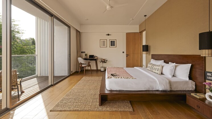 Bedroom, juhu 3 Bedroom 1500 Sq.Ft. Builder Floor In Juhu Mumbai 8926164