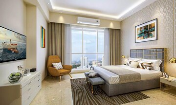 Bedroom in 5 BHK Apartment at Lodha Seaview, Malabar Hill – for Rent