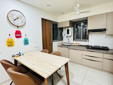 Kitchen in 3 BHK Apartment at Shivalik Sharda Park View 2, Shela – for Rent