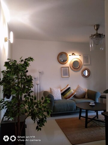 Living Room in 1 BHK Apartment at Hiren High cliff, Off Sarjapur Road – for Sale
