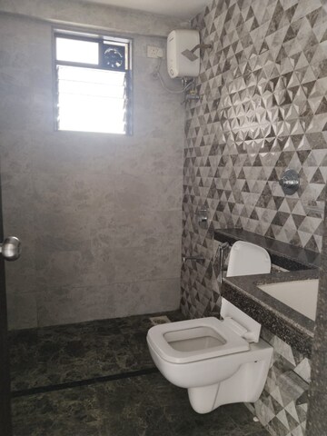 Bathroom in 3 BHK Apartment at Trishul Symphony, Kharghar – for Sale