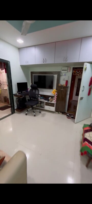 Master Bedroom in 1 RK Apartment at Nagari Niwara CHS, Goregaon East – for Sale