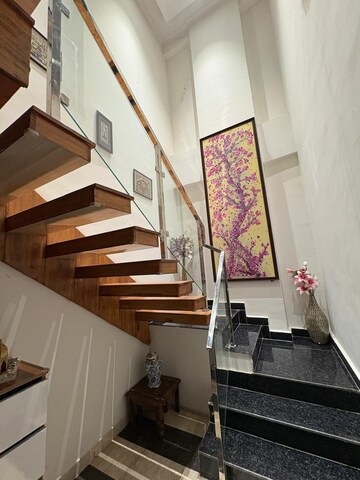 Staircase in 5 BHK Penthouse at Apex Athena, Sector 75 – for Rent