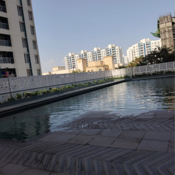 Swimming Pool in 1 BHK Apartment at Kolte Patil Life Republic R 10, Marunji – for Rent