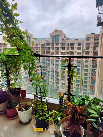 Balcony in 3 BHK Apartment at Goodwill Paradise, Kharghar – for Sale