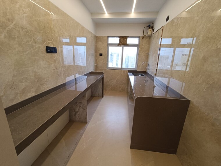 Kitchen, right-grishma-heights 5 Bedroom 1979 Sq.Ft. Apartment In Kandivali West Mumbai 8926367