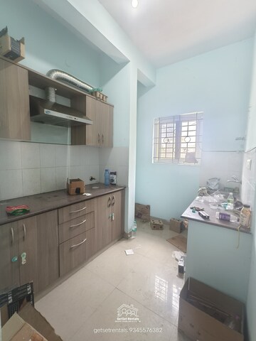 Kitchen in 2 BHK Builder Floor at Hsr Layout – for Rent