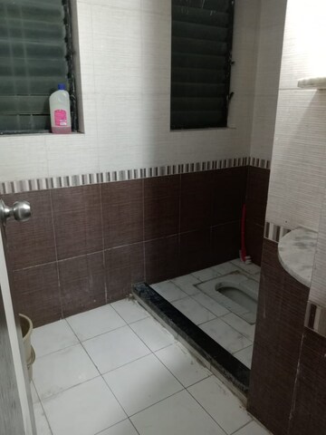 Bathroom in 2 BHK Apartment at Tejashree CHS Bhusari Colony, Bhusari Colony – for Rent