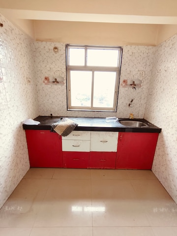 Kitchen in 1 BHK Apartment at Shri Kambeshwar Heights, Morya Nagar – for Rent
