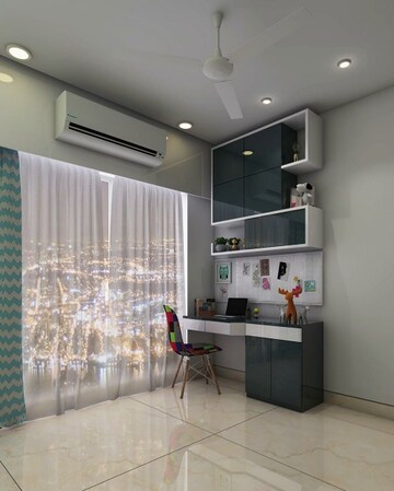 Living Room in 2 BHK Apartment at Rustomjee Elita, Andheri West – for Sale