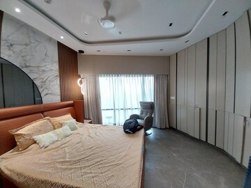 Bedroom in 3 BHK Apartment at Lodha World One, Worli – for Rent