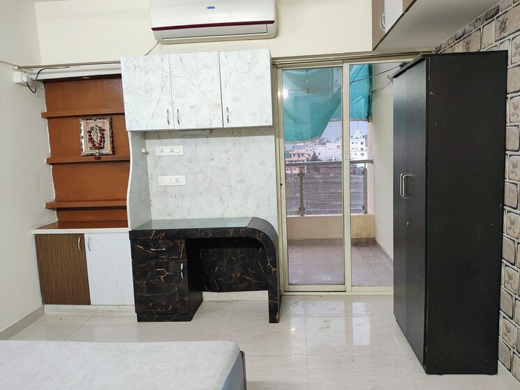 Master Bedroom, pratham-yash-residency 2 Bedroom 900 Sq.Ft. Apartment In Dhanori Pune 8926506