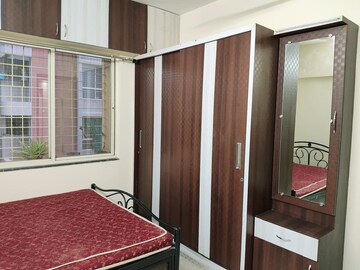 Bedroom in 2 BHK Apartment at Pratham Yash Residency, Dhanori – for Rent