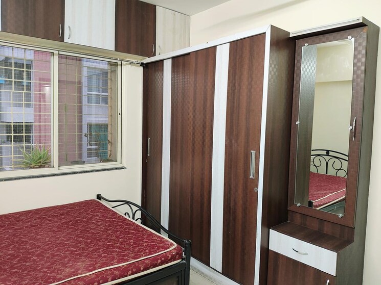 Bedroom, pratham-yash-residency 2 Bedroom 900 Sq.Ft. Apartment In Dhanori Pune 8926506