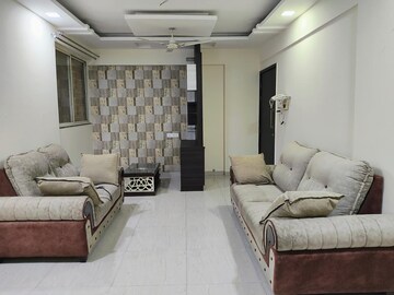 Living Room in 2 BHK Apartment at Pratham Yash Residency, Dhanori – for Rent