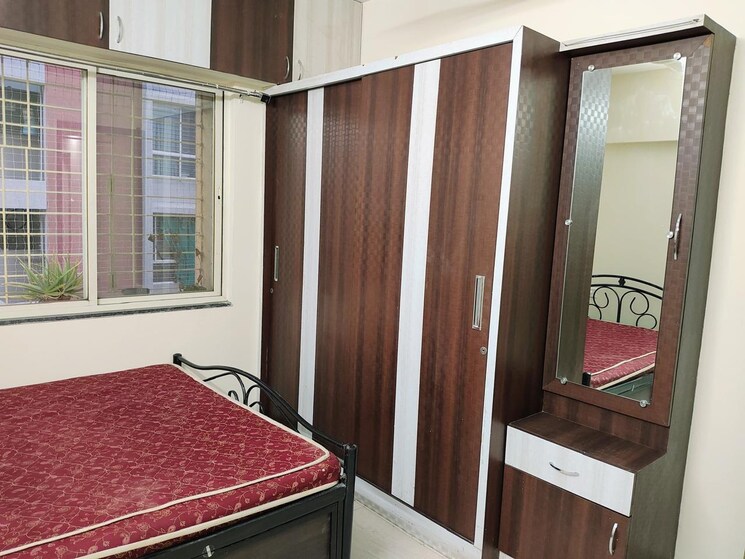 Bedroom, pratham-yash-residency 2 Bedroom 900 Sq.Ft. Apartment In Dhanori Pune 8926506