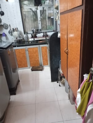 Kitchen in 1.5 BHK Apartment at Akal CHS, Andheri East – for Sale