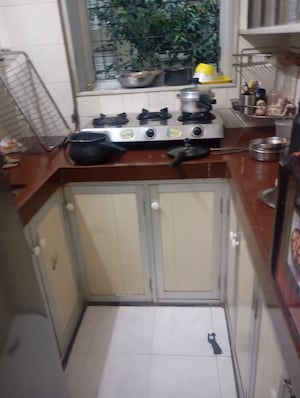 Kitchen in 1.5 BHK Apartment at Akal CHS, Andheri East – for Sale