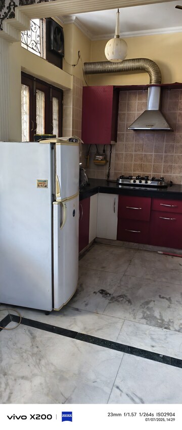 Kitchen in 3 BHK Builder Floor at Lajpat Nagar – for Rent