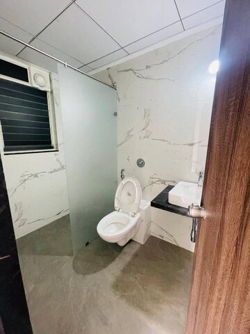 Bathroom in 2 BHK Apartment at Goel Ganga Serio, Kharadi – for Rent