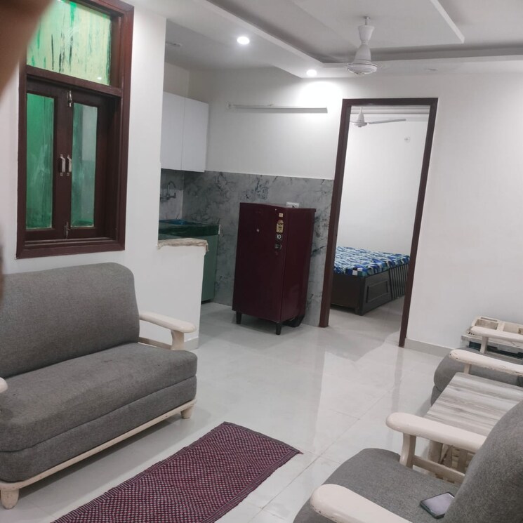 Living Room, khirki extension 2 Bedroom 75 Sq.Yd. Builder Floor In Khirki Extension Delhi 8926525