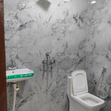 Bathroom in 2 BHK Builder Floor at Khirki Extension – for Rent