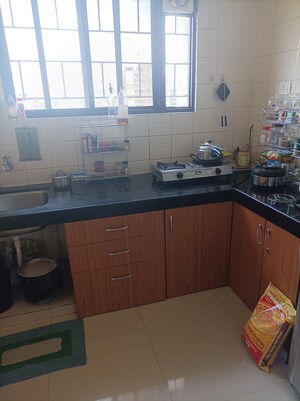 Kitchen in 2 BHK Apartment at Vighnaharta Sai Saroj, Ravet – for Rent