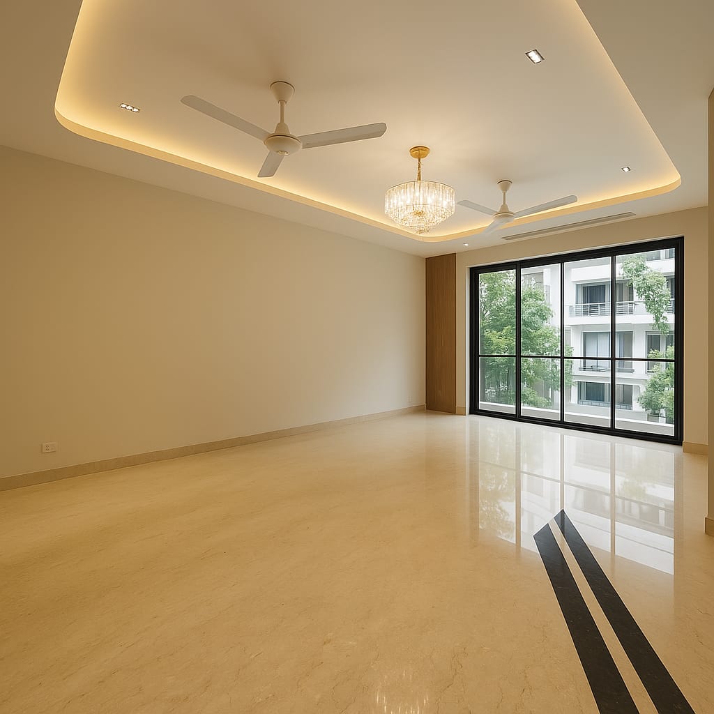 3 BHK Builder Floor For Rent in Malviya Nagar