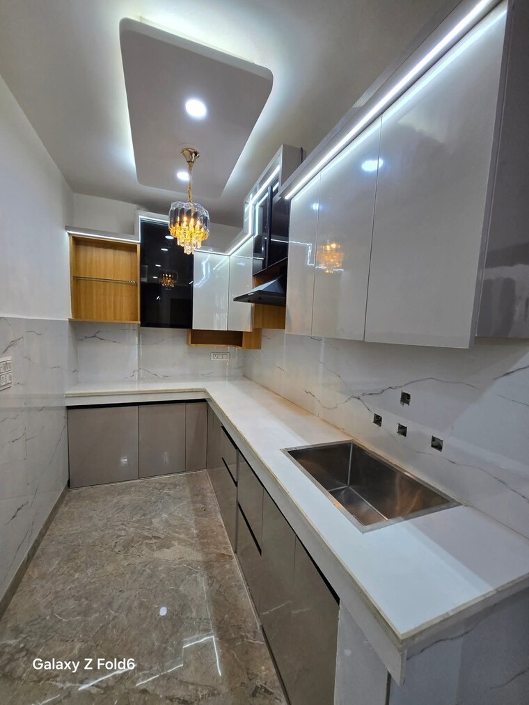 Kitchen, sa-homes-i 3.5 Bedroom 910 Sq.Ft. Builder Floor In Uttam Nagar Delhi 8926577