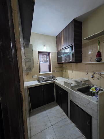 Kitchen in 3 BHK Apartment at Bombay Taximens CHS, Lbs Marg – for Rent