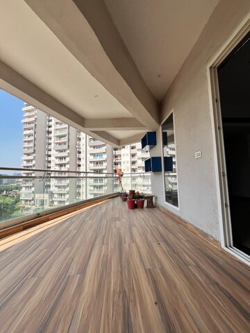 Balcony in 3 BHK Apartment at Supertech ORB, Sector 74 – for Rent