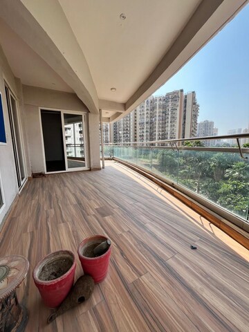 Balcony in 3 BHK Apartment at Supertech ORB, Sector 74 – for Rent