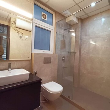 Bathroom in 2 BHK Apartment at Raheja Complex, Tanji Nagar – for Rent