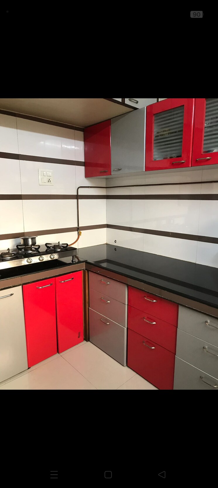 Kitchen, cosmos-sankalp-heights 3 Bedroom 1200 Sq.Ft. Apartment In Uthalsar Thane 8926617