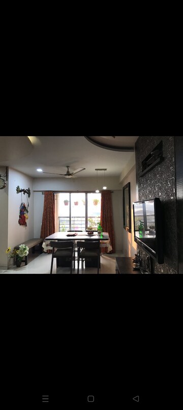 Living Room in 3 BHK Apartment at Cosmos Sankalp Heights, Uthalsar – for Rent
