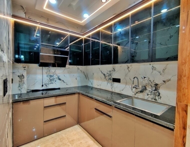 Kitchen, igi airport area 1 Bedroom 450 Sq.Ft. Apartment In Igi Airport Area Delhi 8926658