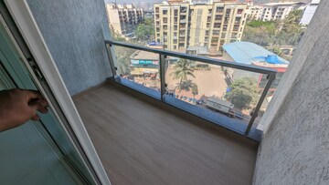 Balcony in 2 BHK Apartment at L And T Seawoods Residences, Seawoods – for Rent