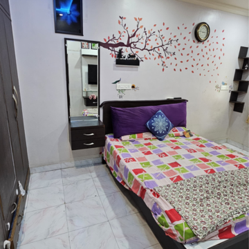 Bedroom in 3 BHK Apartment at Pushpak Park – for Rent