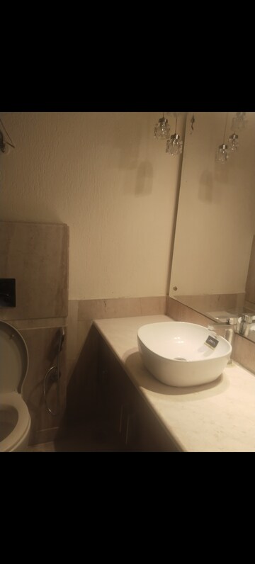 Bathroom in 3 BHK Builder Floor at Greater Kailash I – for Rent