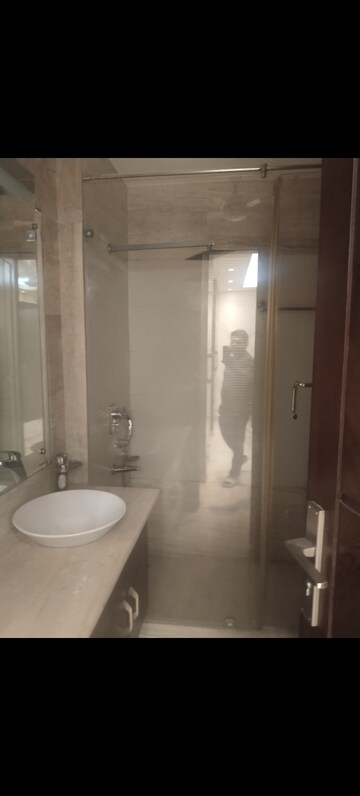 Bathroom in 3 BHK Builder Floor at Greater Kailash I – for Rent
