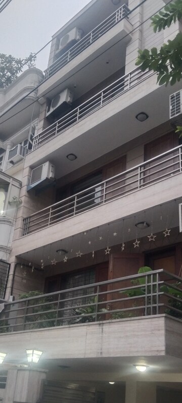 3 BHK Builder Floor – Exterior View View at Greater Kailash I - for Rent
