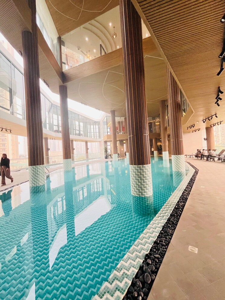 Swimming Pool, aba-ivy-county 3.5 Bedroom 2124 Sq.Ft. Apartment In Sector 75 Noida 8926719