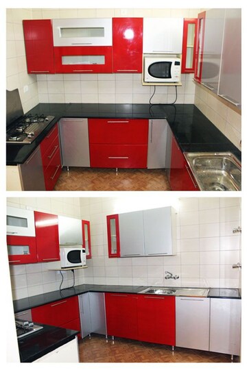 Kitchen in 3 BHK Apartment at Sobha Cinnamon, Sarjapur Road – for Rent